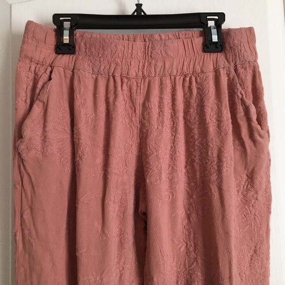 Anthropologie Saturday Sunday Pink Pants - Picture 3 of 6